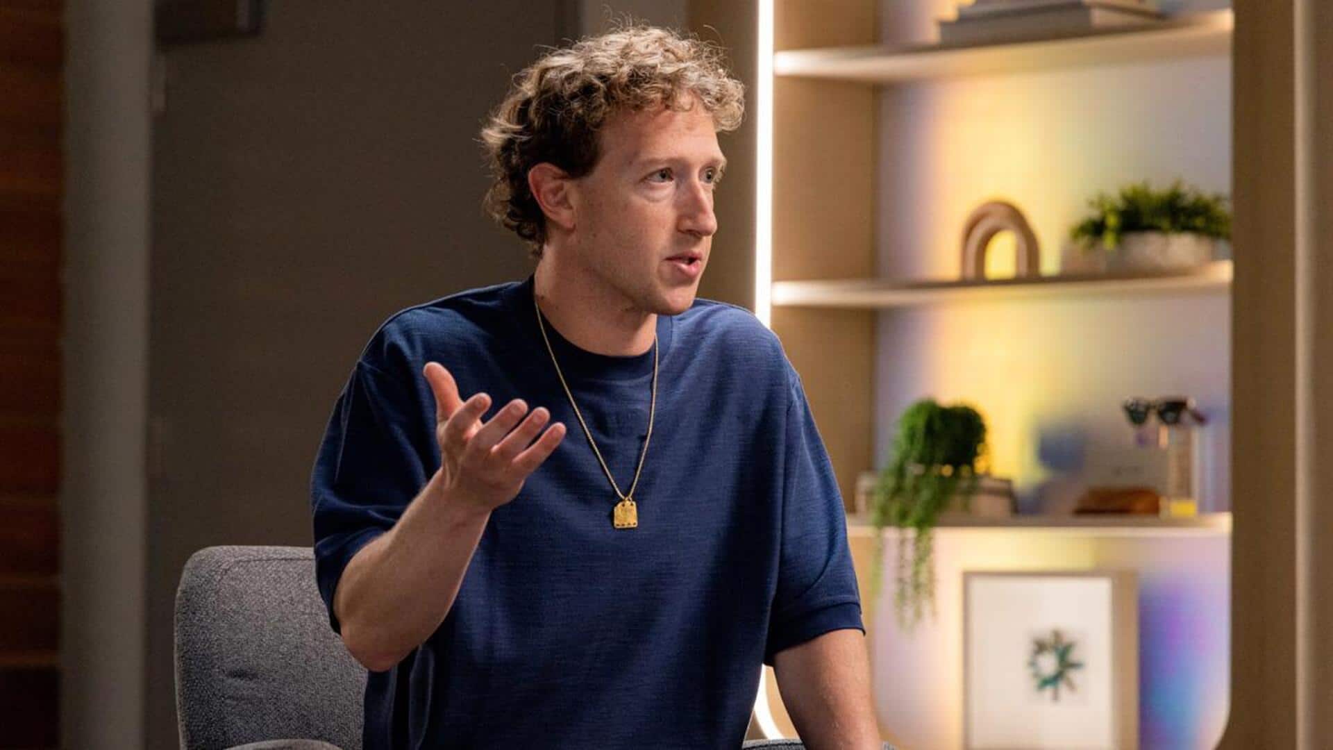 Better to risk billions than fall behind in AI: Zuckerberg