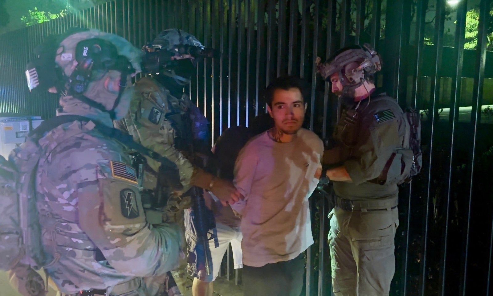 Illegal immigrant gets four years for hurling Molotov cocktail at officers during LA anti-ICE protest